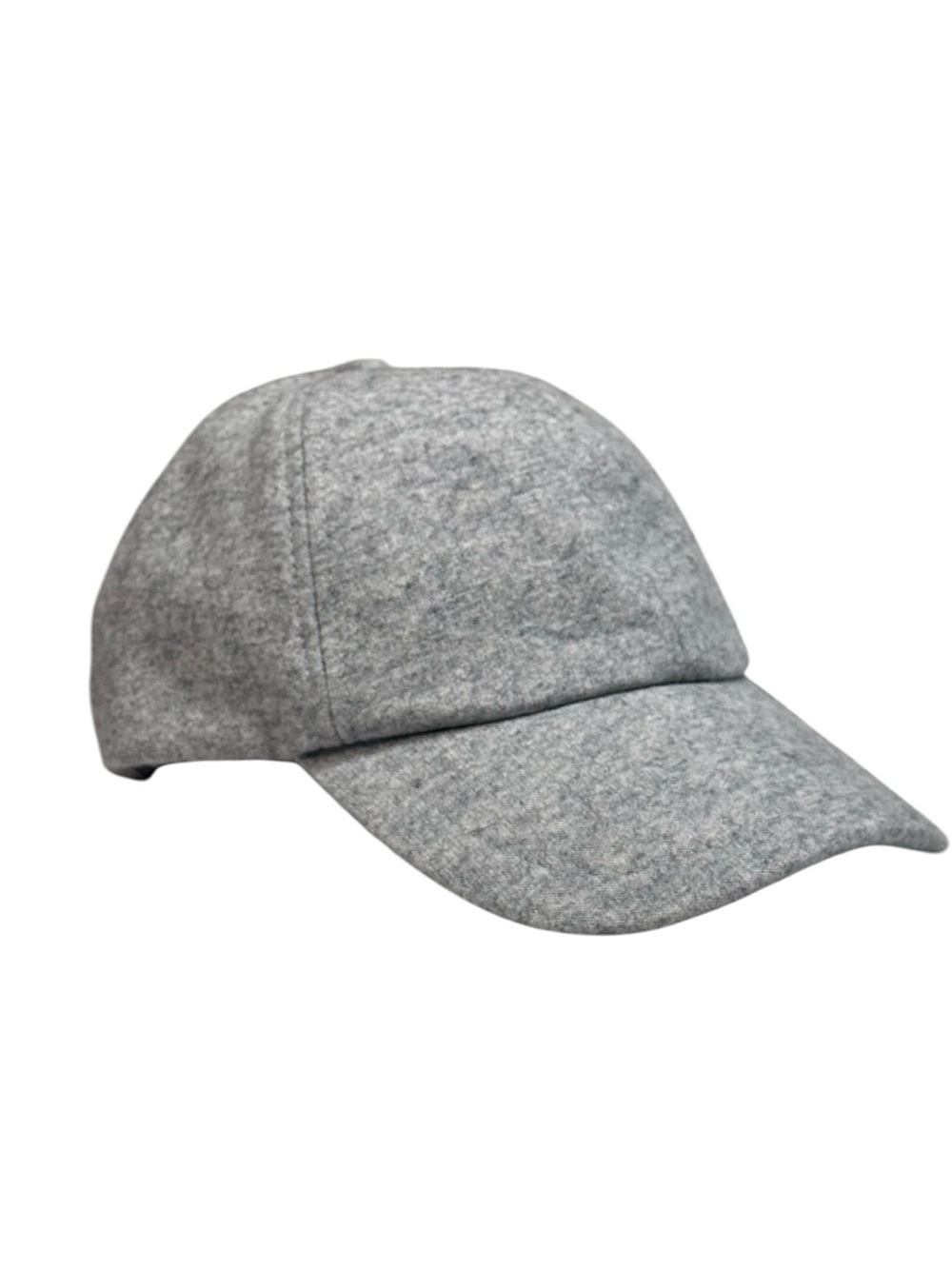 NWT H&M Recycled Wool Blend Baseball Cap Hat Grey One Size Adjustable